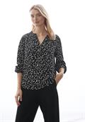 Bedruckte Tunika black