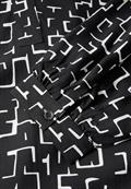 Bedruckte Tunika black