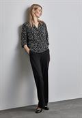Bedruckte Tunika black