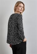 Bedruckte Tunika black