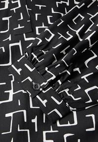 Bedruckte Tunika black