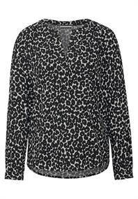 Bedruckte Tunika black