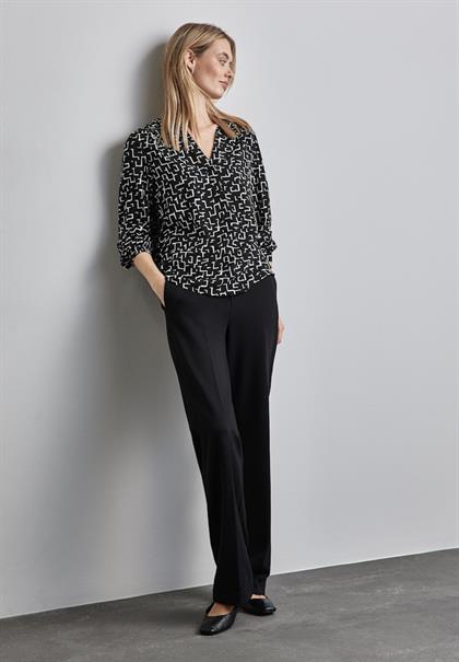 Bedruckte Tunika black