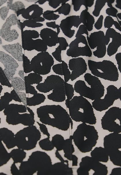 Bedruckte Tunika black