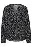 Bedruckte Tunika black