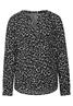 Bedruckte Tunika black