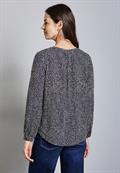 Bedruckte Tunika deep tint blue