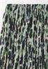 Bedruckter Plissée-Mesh-Rock vivid green