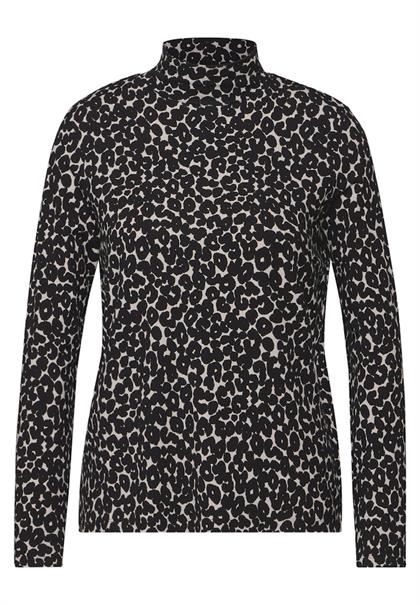 Bedrucktes Jersey-Shirt black