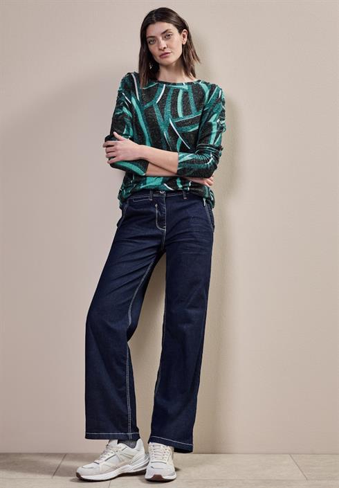 bedrucktes-langarmshirt-black-melange