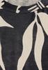 Bedrucktes Leinen-Look Shirt black