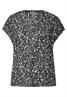 Bedrucktes Leinen-Look Shirt light sunstone beige
