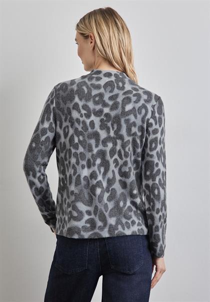 Bedrucktes Shirt echo grey