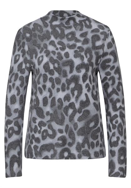 Bedrucktes Shirt echo grey