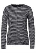 Bedrucktes Shirt platinum grey