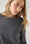 Bedrucktes Shirt platinum grey