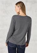 Bedrucktes Shirt platinum grey