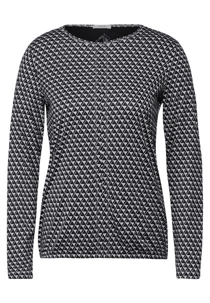 Bedrucktes Shirt platinum grey