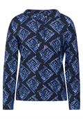 Bedrucktes Shirt universal blue