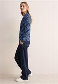 Bedrucktes Shirt universal blue