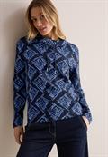 Bedrucktes Shirt universal blue