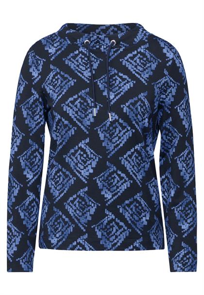 Bedrucktes Shirt universal blue