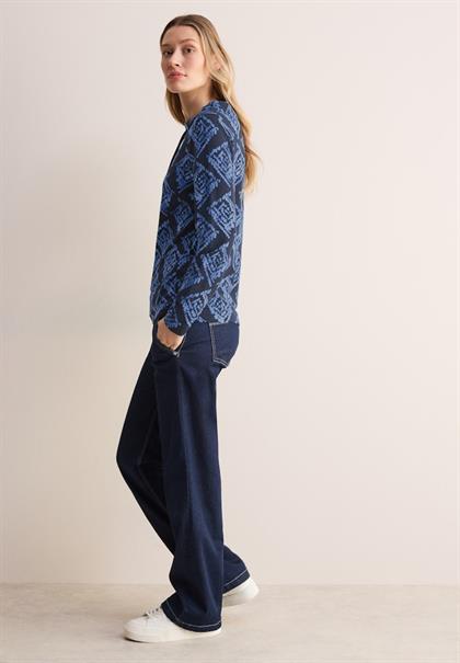 Bedrucktes Shirt universal blue