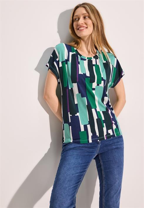 bedrucktes-t-shirt-fir-green
