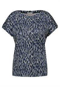 Bedrucktes T-Shirt universal blue