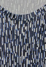 Bedrucktes T-Shirt universal blue