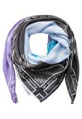 Bedrucktes Tuch deep charcoal grey