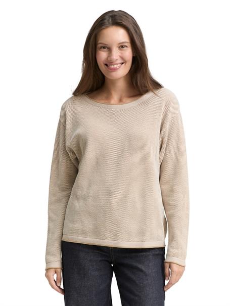 beige bubble structure