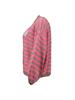 beige-neon pink stripe