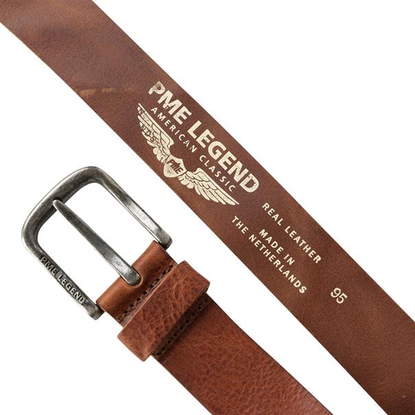 BELT leather cognac