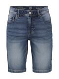 BERMUDA (MIT TASCHE) mid blue used wash