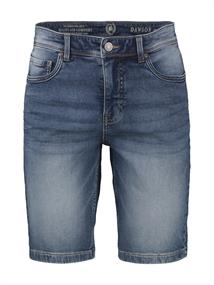 BERMUDA (MIT TASCHE) mid blue used wash