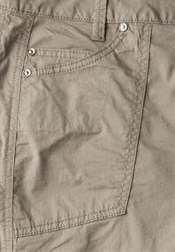 Bermuda mit Turn-Up buff grey