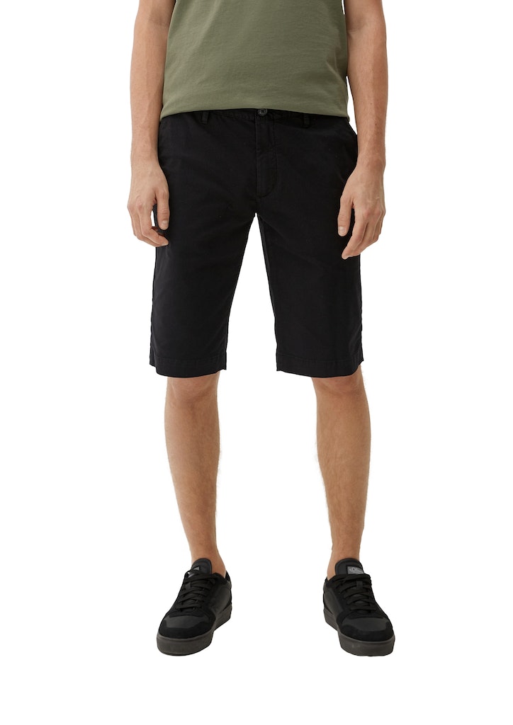 bequem Herren kaufen schwarz Shorts Bermuda online s.Oliver bei