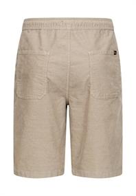 Bermuda Shorts mit Tunnelzug light beige