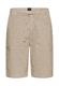 Bermuda Shorts mit Tunnelzug light beige