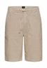Bermuda Shorts mit Tunnelzug light beige