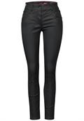 Beschichtete Hose black