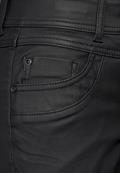 Beschichtete Hose black