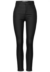 Beschichtete Hose black