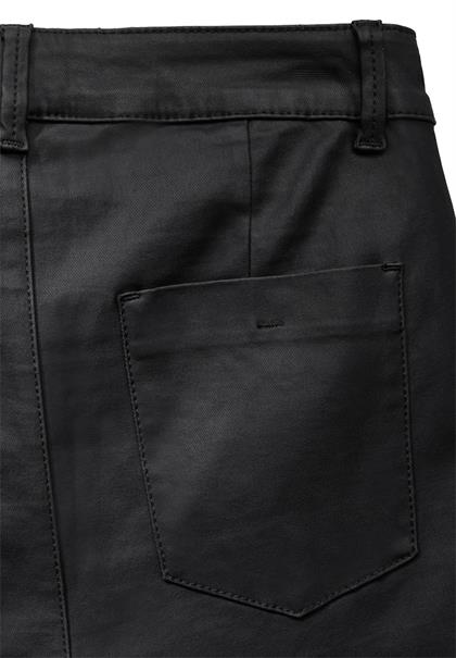 Beschichtete Hose black