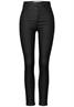 Beschichtete Hose black