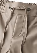 Beschichtete Hose breezy beige