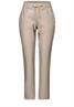 Beschichtete Hose breezy beige