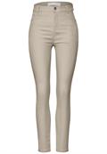 Beschichtete Hose cloud beige