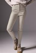 Beschichtete Hose cloud beige